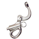 Marine Grade 316 Stainless Steel Fixed Snap Shackle, 2" to 3-3/4" Boat Rigging Snap Shackle for Rope, Chain, and Cable
