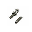 4 Pc Set Marine T316 Stainless Steel Push And Go Swageless Toggle, Cable Wire Railing Terminal for Deck, Dock, Stair, and Rail Systems
