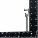 Marine Boat T316 Stainless Steel 3/16" Push And Go Swageless Toggle 3/16" Cable