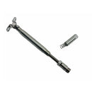 4 Pc Set T316 Stainless Steel Push And Go Deck Toggle Turnbuckle, Marine Grade Cable Tensioner for 3/16" and 1/4" Cable