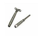 T316 Stainless Steel 1/4" Push And Go Deck Toggle Turnbuckle 5/16"-18 Thread