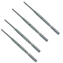 4 Pcs T316 Stainless Steel 3/16" Push And Go Threaded Turnbuckle 1/4"-20 Thread