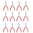 12 Pcs 5-1/2" Round Nose Pliers Wire Wrapping Jewelry Making Tools Craft Bead Jump Rings Making