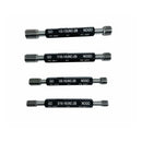 10 PC Thread Gauge Set Double End Go & No Go Class Plug W/ Certificate ANSI Standard