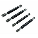 10 PC Thread Gauge Set Double End Go & No Go Class Plug W/ Certificate ANSI Standard