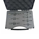 7 Pc H6 Metric Thread Plug Gage Gauge Set Double End GO & NO GO W/ Certificate