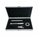 1-1.2" 3 Point Internal Micrometer W/ Extension Rod Ratchet Stop 0.0002"