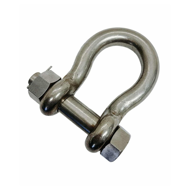 Mil-Spec 316 Stainless Steel Drop Forged 1" Bolt Pin Anchor Shackle 10000Lb WLL