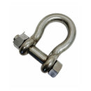 Mil-Spec 316 Stainless Steel Drop Forged 5/8" Bolt Pin Anchor Shackle 4000Lb WLL
