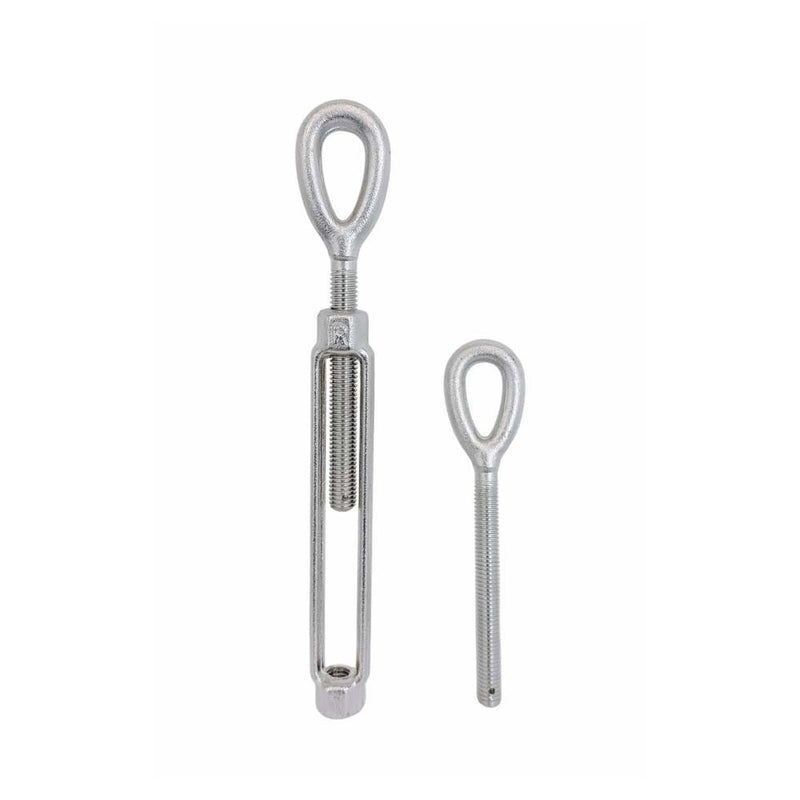 T316 Stainless Drop Forged Steel Mil-Spec 1/4" x 4" EYE EYE Turnbuckle 500lb WLL