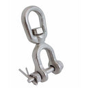 4 Pcs Mil Spec Marine T316 Stainless Steel 5/16" Jaw Eye Swivel 1600 Lbs WLL