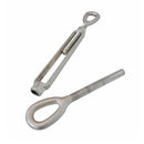 T316 Stainless Steel Drop Forged Mil-Spec EYE EYE Turnbuckle