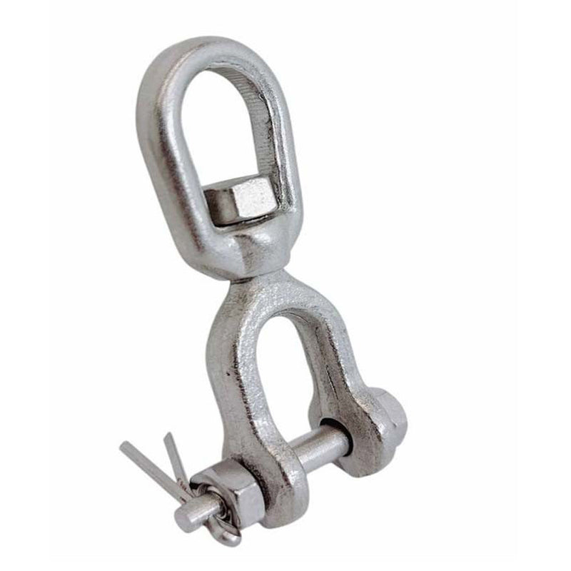 T316 Stainless Steel Drop Forged Mil Spec Jaw & Eye Marine Morring Swivels