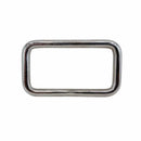 Stainless Steel 304 Mil Spec 5/16"x3" Rectangular Ring Rectangle Link 1100Lb WLL