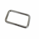 4 Pc Stainless Steel 304 Mil Spec 5/16"x3" Rectangular Ring Rectangle Link