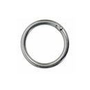 Mil Spec Stainless Steel 3/16" x 1-3/16" Round Ring Link Connect 300Lb WLL Yacht