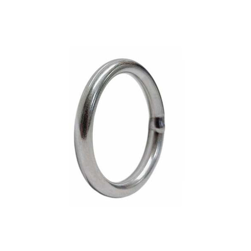 4 Pcs Mil Spec Stainless Steel 3/16" x 1-3/16" Round Ring Link Connect 300Lb WLL
