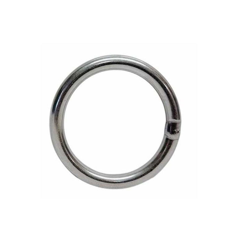 4 Pcs Mil Spec Stainless Steel 3/16" x 1-3/16" Round Ring Link Connect 300Lb WLL