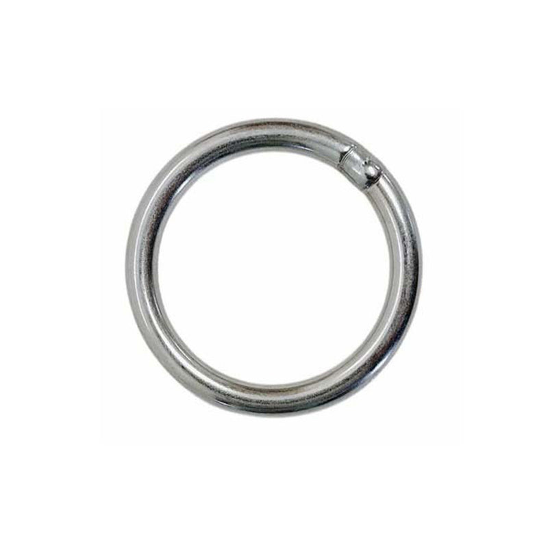 4 Pcs Mil Spec Stainless Steel 3/16" x 1-3/16" Round Ring Link Connect 300Lb WLL