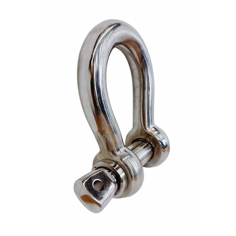 Mil Spec Stainless Steel T316 Forged Loaded Rate 5/8" Screw Pin Anchor Shackle