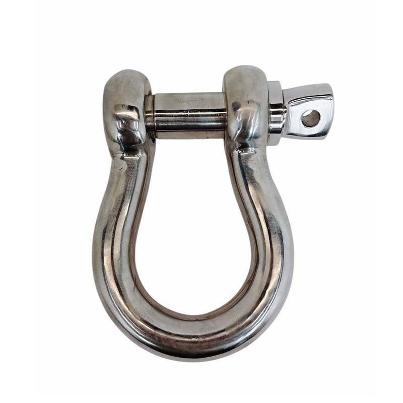 Mil Spec Stainless Steel T316 Forged Loaded Rate 5/8" Screw Pin Anchor Shackle