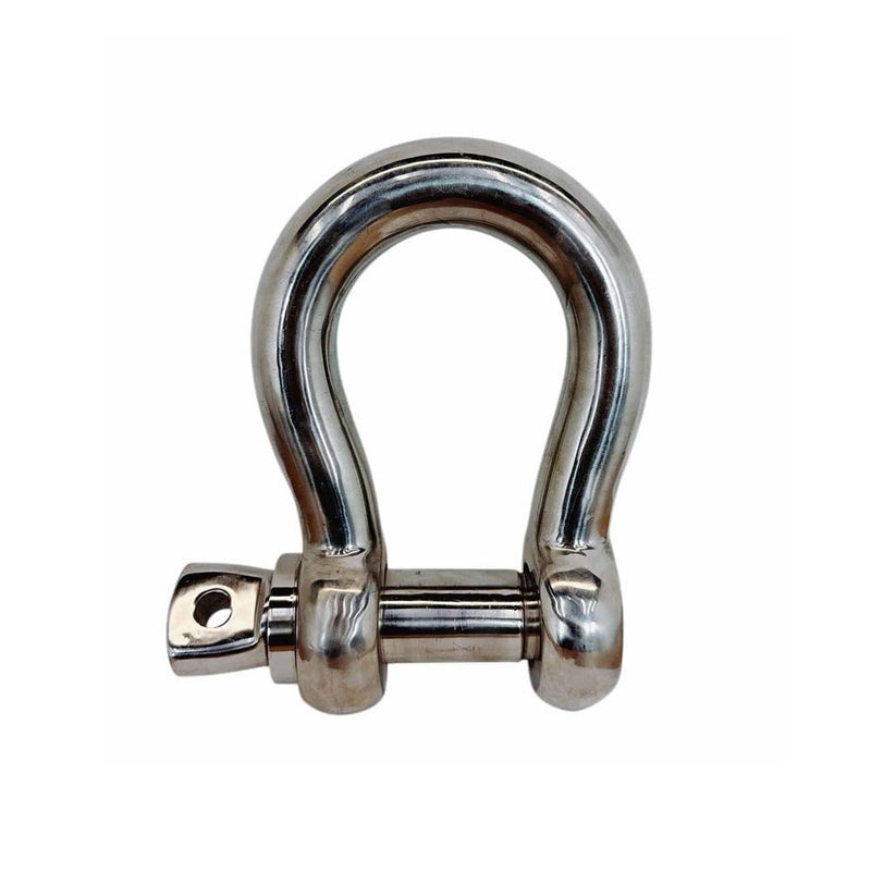 4 Pc Mil Spec Stainless Steel Forged Loaded Rate 5/8" Screw Pin Anchor Shackle