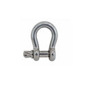 Mil Spec Stainless Steel T316 Forged Loaded Rate 3/8" Screw Pin Anchor Shackle