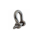Mil Spec Stainless Steel T316 Forged Loaded Rate 3/8" Screw Pin Anchor Shackle
