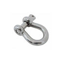 4 Pcs Mil Spec Stainless Steel Forged Loaded Rate 3/8" Screw Pin Anchor Shackle