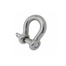 4 Pcs Mil Spec Stainless Steel Forged Loaded Rate 3/8" Screw Pin Anchor Shackle
