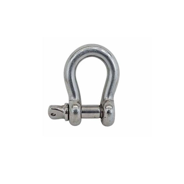 Mil Spec Stainless Steel T316 Forged Loaded Rate 5/16" Screw Pin Anchor Shackle