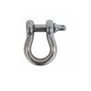 Mil Spec Stainless Steel T316 Forged Loaded Rate 5/16" Screw Pin Anchor Shackle