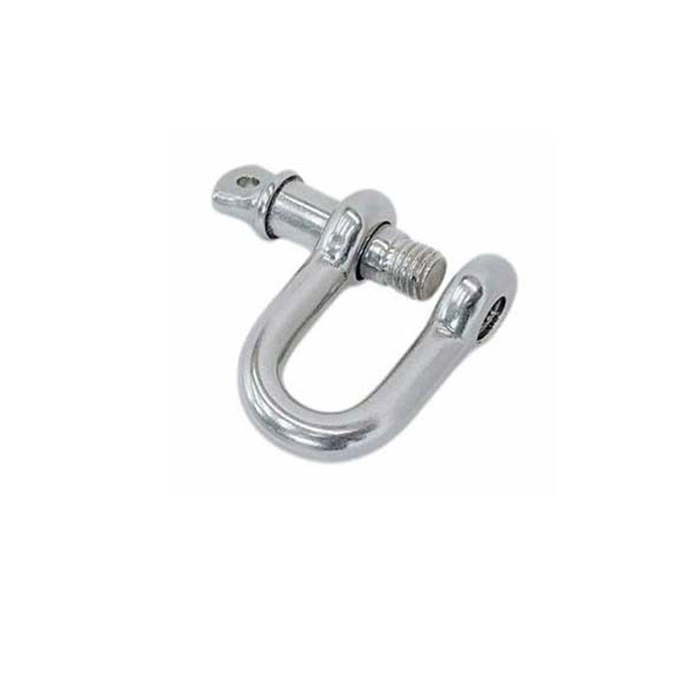Mil Spec Stainless Steel T316 Forged 1/2" Screw Pin Chain Shackle 3,000 Lb WLL