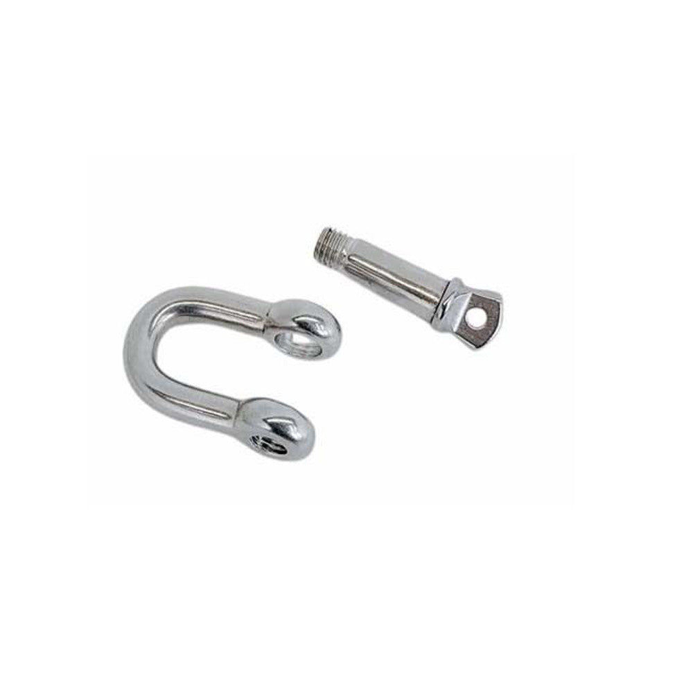 Mil Spec Stainless Steel T316 Forged 1/2" Screw Pin Chain Shackle 3,000 Lb WLL