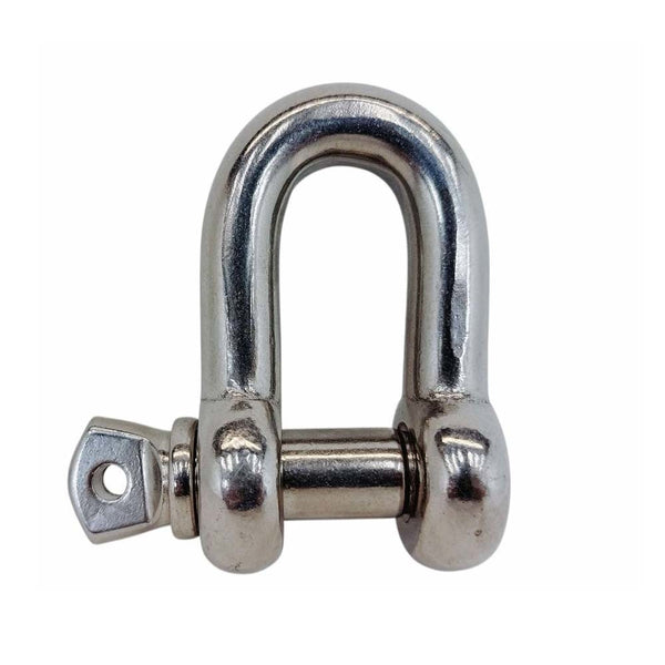 Mil Spec Stainless Steel T316 Forged 5/8" Screw Pin Chain Shackle 4,000 Lb WLL