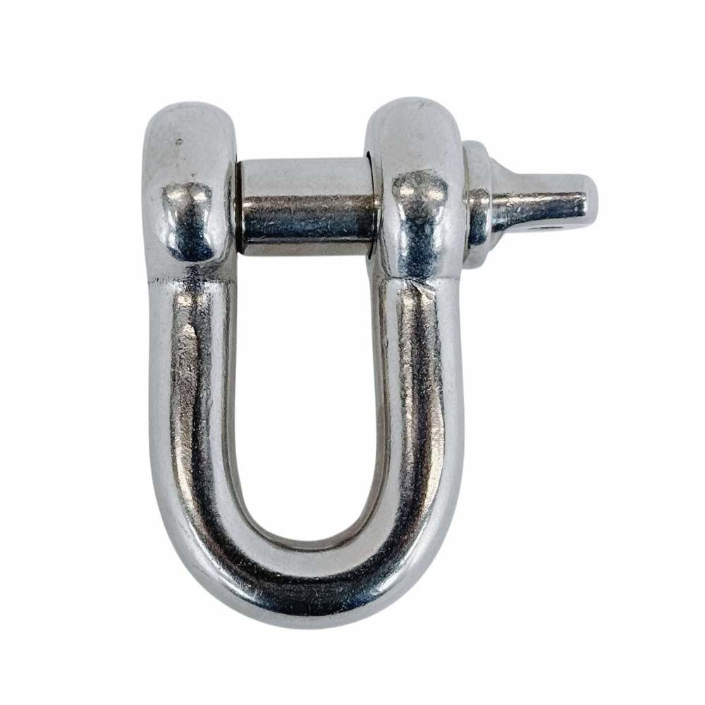 Mil Spec Stainless Steel T316 Forged 5/8" Screw Pin Chain Shackle 4,000 Lb WLL