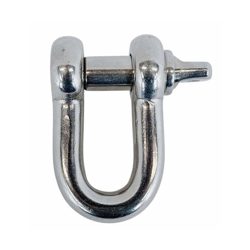 Mil Spec Stainless Steel T316 Forged 5/8" Screw Pin Chain Shackle 4,000 Lb WLL