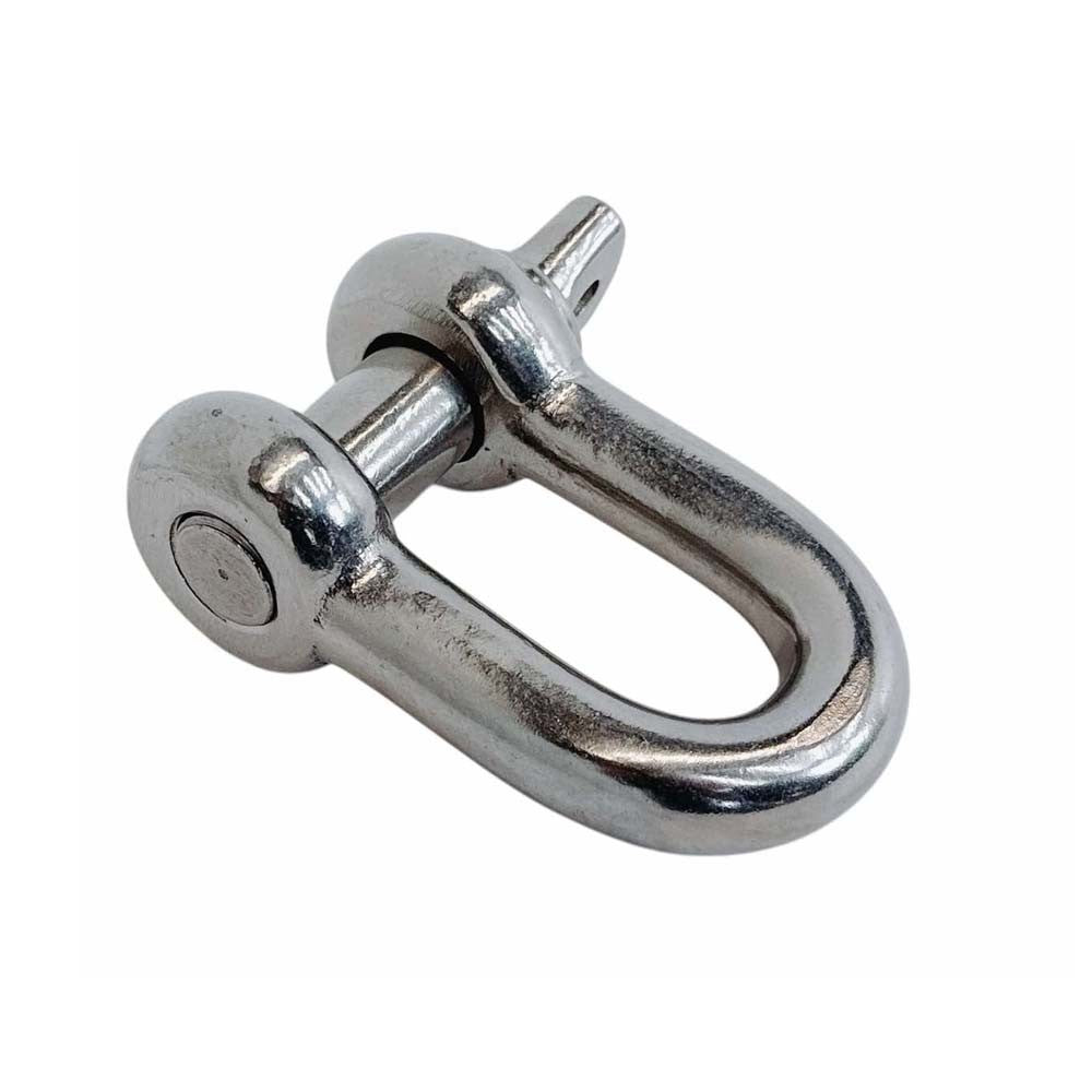 Mil Spec Stainless Steel T316 Forged 5/8" Screw Pin Chain Shackle 4,000 Lb WLL