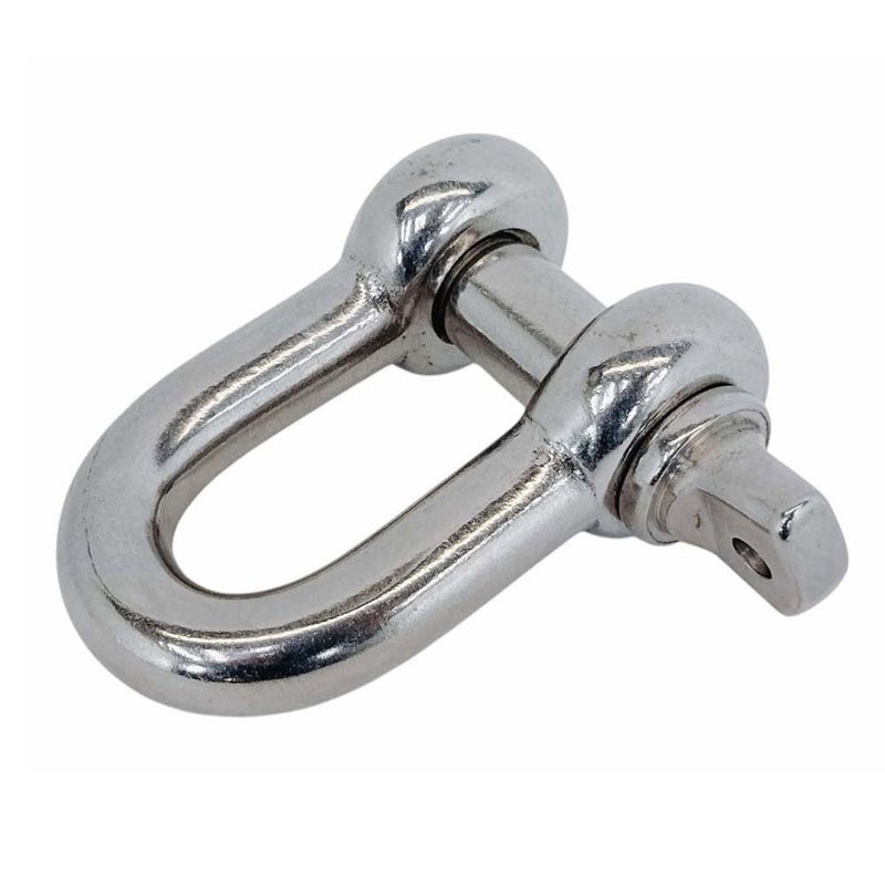 Mil Spec Stainless Steel T316 Forged 7/8" Screw Pin Chain Shackle 8,000 Lb WLL
