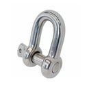 Mil Spec Stainless Steel T316 Forged 7/8" Screw Pin Chain Shackle 8,000 Lb WLL