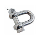 Mil Spec Stainless Steel T316 Forged 1" Bolt Pin Chain Shackle 10,000 Lbs WLL