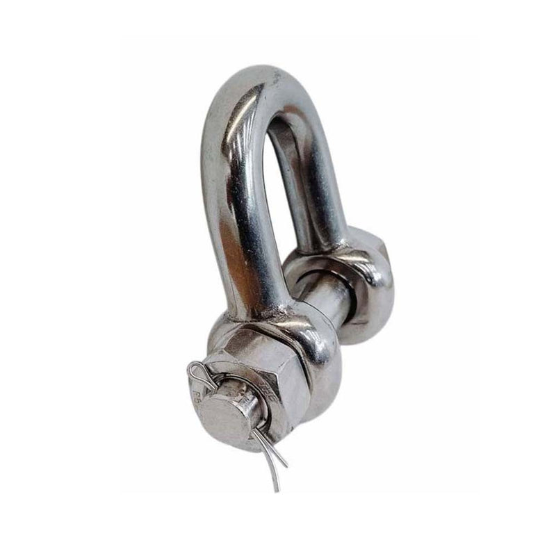 Mil Spec Stainless Steel T316 Forged 5/8" Bolt Pin Chain Shackle 4,000 Lbs WLL