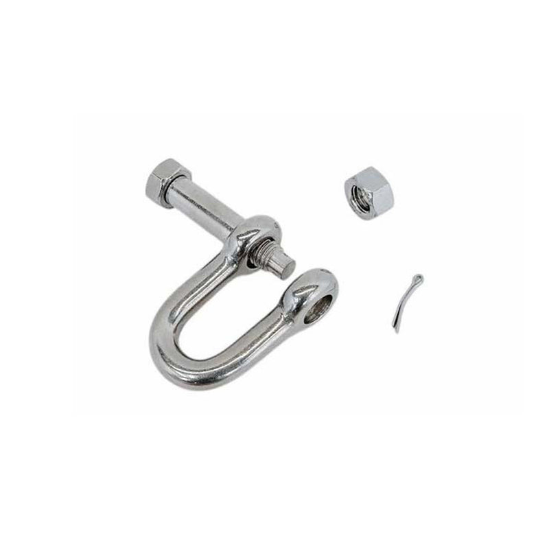 Mil Spec Stainless Steel T316 Forged 1/2" Bolt Pin Chain Shackle 3,000 Lbs WLL