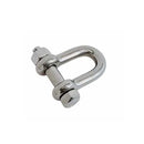 Mil Spec Stainless Steel T316 Forged 7/16" Bolt Pin Chain Shackle 2,000 Lbs WLL