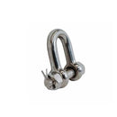 Mil Spec Stainless Steel T316 Forged 3/8" Bolt Pin Chain Shackle 1,500 Lbs WLL