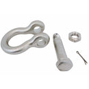 Marine Mil Spec Stainless Steel T316 1-1/4" Bolt Pin Anchor Shackle 15000 Lb WLL