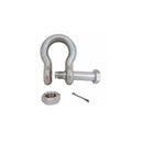 Marine Mil Spec Stainless Steel T316 7/8" Bolt Pin Anchor Shackle 8,000 Lbs WLL