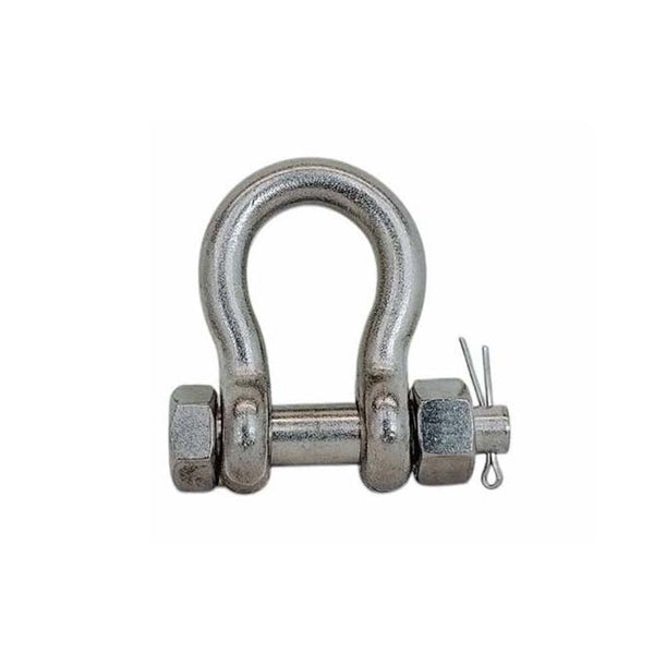 Marine Mil Spec Stainless Steel T316 1/4" Bolt Pin Anchor Shackle 1,000 Lbs WLL