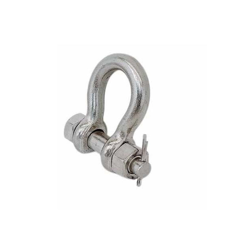 4 Pcs Mil Spec Stainless Steel T316 1/4" Bolt Pin Anchor Shackle 1,000 Lbs WLL