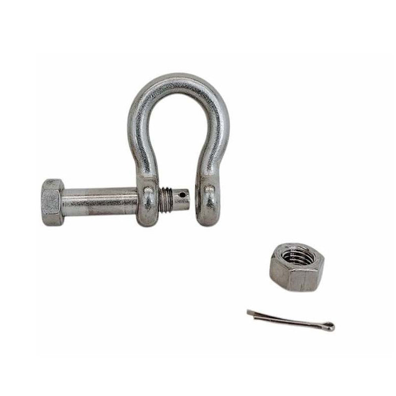 4 Pcs Mil Spec Stainless Steel T316 1/4" Bolt Pin Anchor Shackle 1,000 Lbs WLL